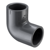 Spears Schedule 80 PVC 90 Degree Elbow, Slip x Slip